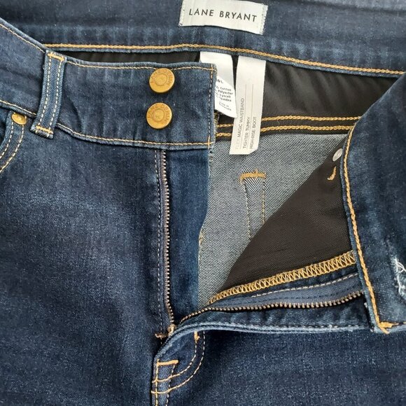 Lane Bryant Tighter Tummy Hi Rise Bootcut Jeans Size 16L - Picture 9 of 10